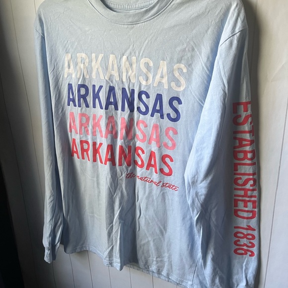 Arkansas Graphic Long Sleeve Shirt - Picture 1 of 4